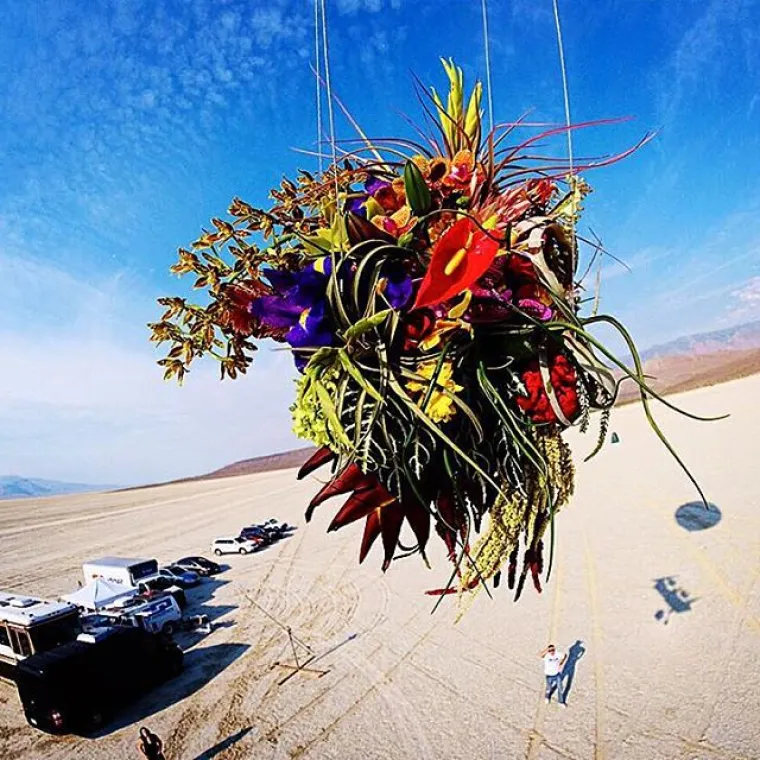 Azuma Makoto vrhunski je umjetnik koji svakodnevno radi s cvijećem