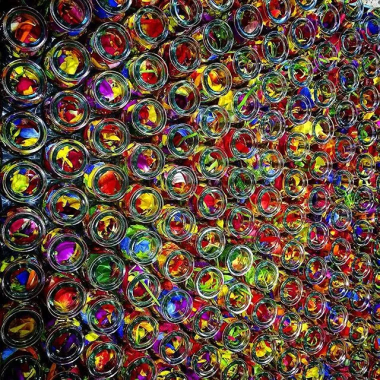 Azuma Makoto vrhunski je umjetnik koji svakodnevno radi s cvijećem