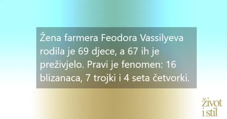 8 mama postavilo je rekorde koji dokazuju da je žensko tijelo čudo: od najteže trudnice do najstarije majke