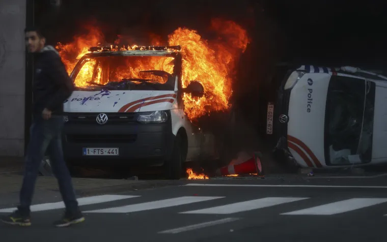 Prosvjed u Bruxellesu