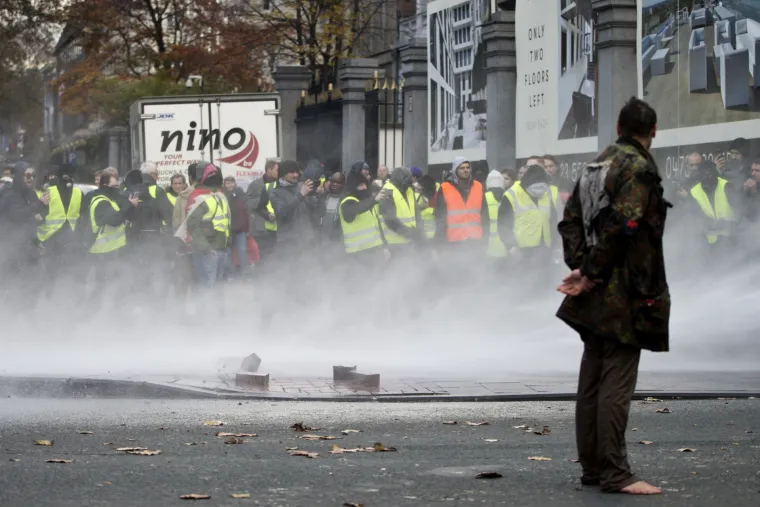 Prosvjed u Bruxellesu