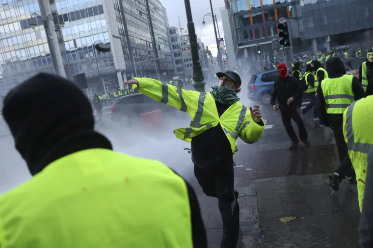 Prosvjed u Bruxellesu