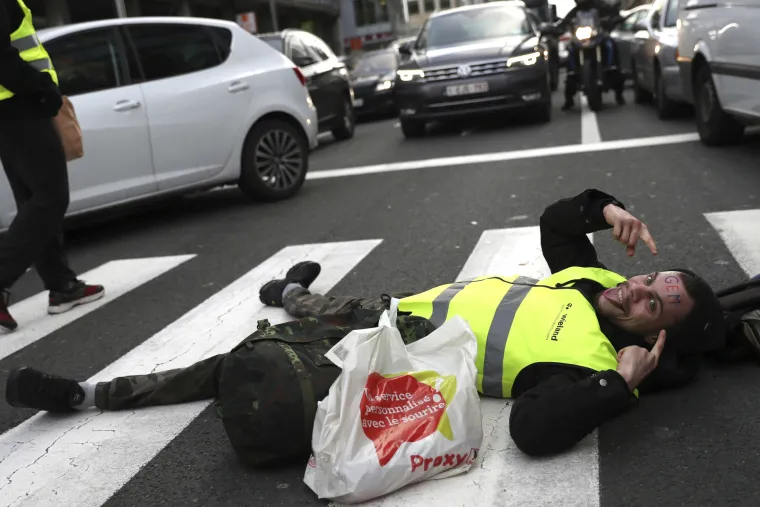 Prosvjed u Bruxellesu