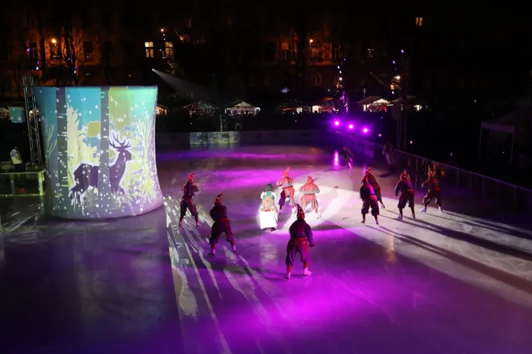 BISER ADVENTA U ZAGREBU: Svečano je otvoren Ledeni park na Trgu kralja Tomislava