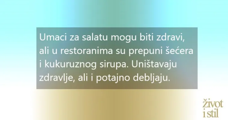 6 stvari koje nutricionisti nikada ne bi pojeli, a često su na na&scaron;em meniju