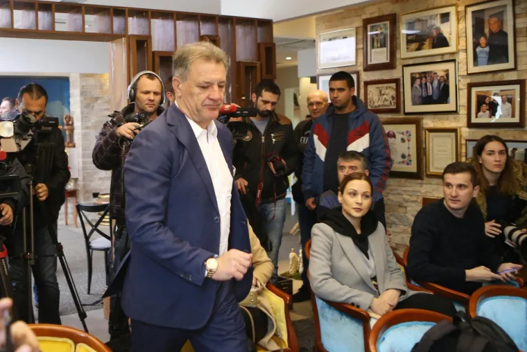 Zdravko Mamić u Međugorju održava konferenciju