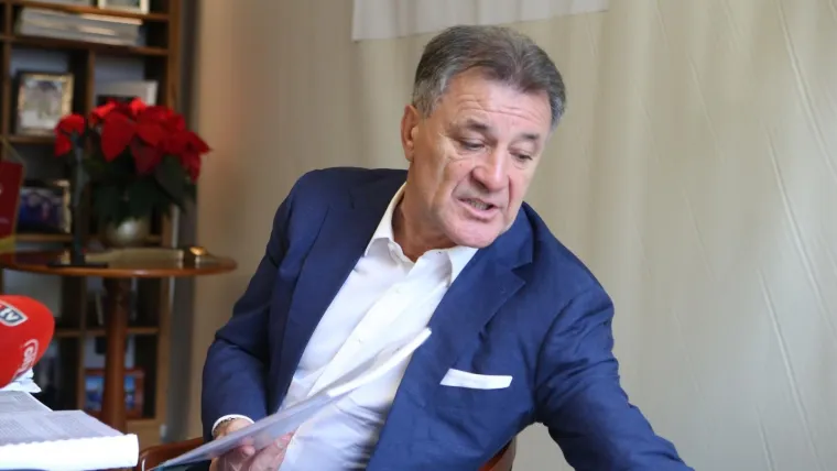 Zdravko Mamić u Međugorju održava konferenciju