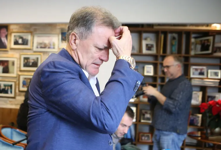 Zdravko Mamić u Međugorju održava konferenciju