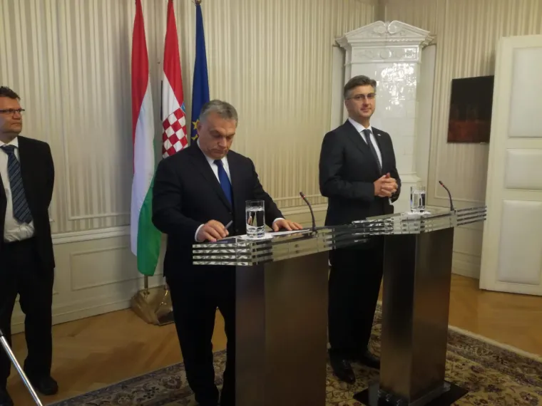 Sastali se Plenković i Orban: Nastavljamo jačati gospodarsku suradnju