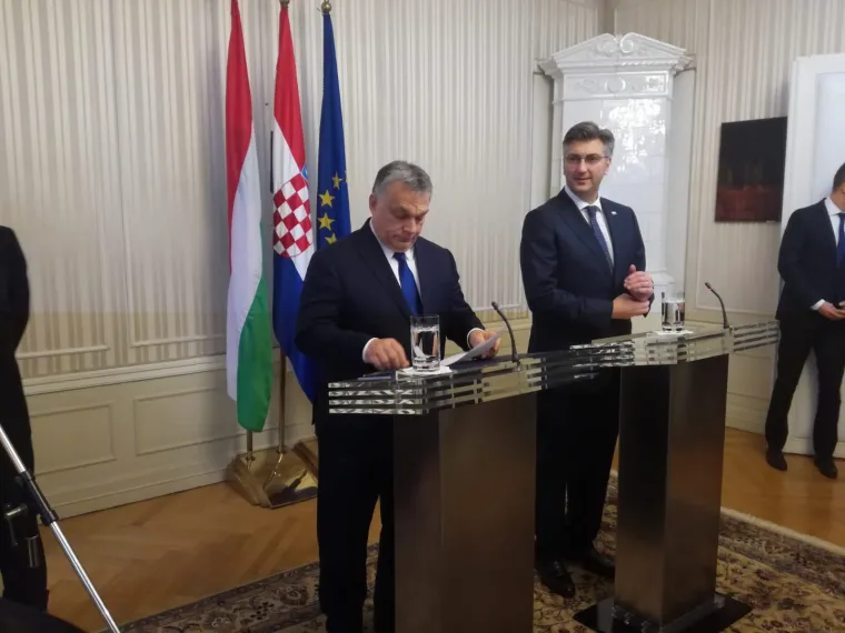 Sastali se Plenković i Orban: Nastavljamo jačati gospodarsku suradnju