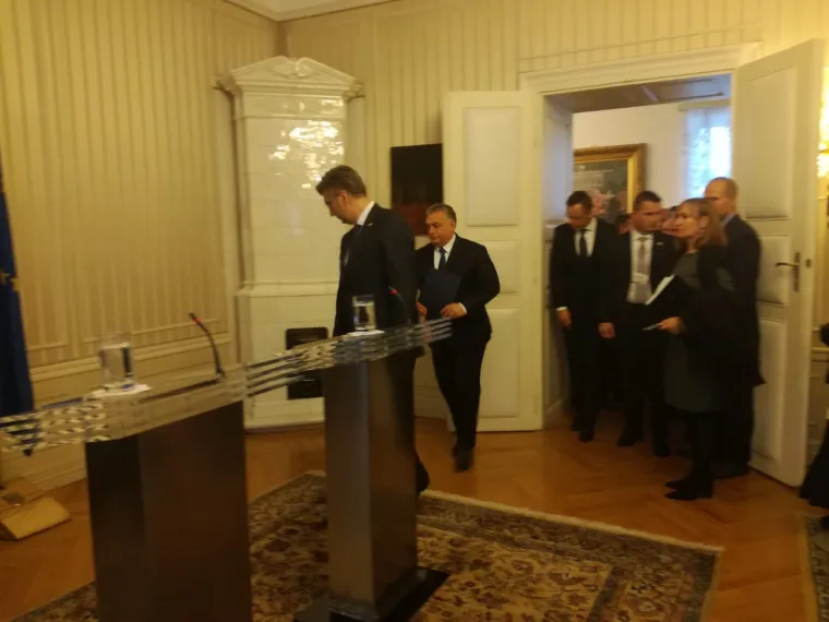 Sastali se Plenković i Orban: Nastavljamo jačati gospodarsku suradnju