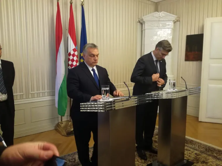 Sastali se Plenković i Orban: Nastavljamo jačati gospodarsku suradnju