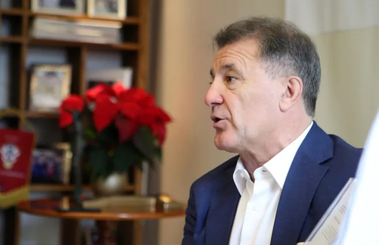 Međugorje: Zdravko Mamić o aferi SMS 03.12.2018., Medjugorje, Bosna i Hercegovina - Zdravko Mamic odrzao je konferenciju za medije na kojoj je pricao o aferi SMS i drugim aktualnim temama. Photo: Ivo Cagalj/PIXSELL