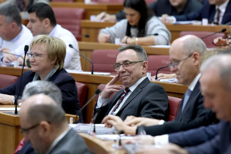 BATINIĆ ZABORAVIO IDENTIFIKACIJSKU KARTICU: HNS-ovac je jedini u Saboru glasovao rukama