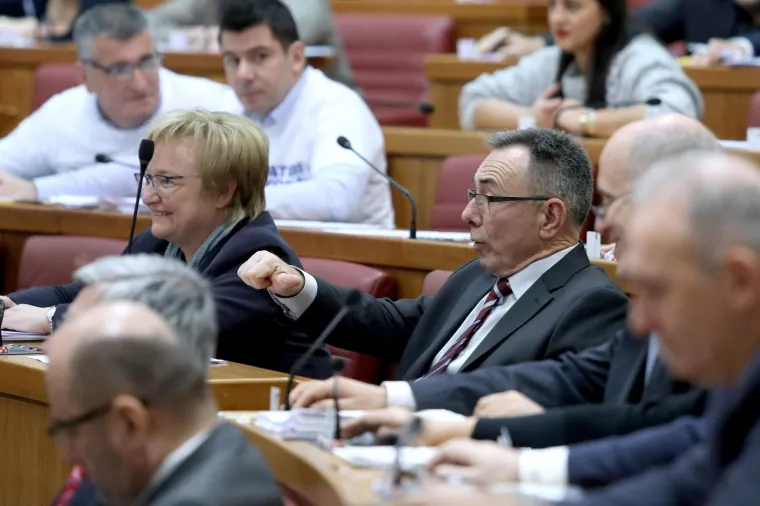 BATINIĆ ZABORAVIO IDENTIFIKACIJSKU KARTICU: HNS-ovac je jedini u Saboru glasovao rukama