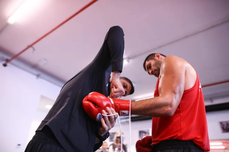 Novi spektakl pred domaćim navijačima: Hrgović odradio otvoreni trening uoči obrane naslova