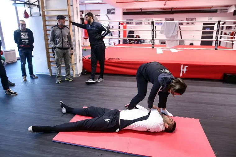 Novi spektakl pred domaćim navijačima: Hrgović odradio otvoreni trening uoči obrane naslova