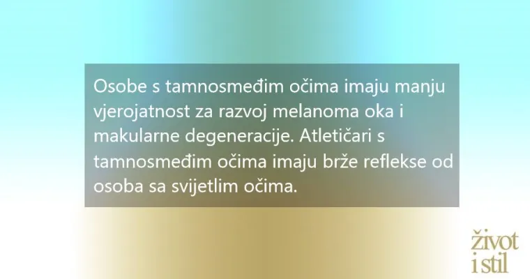 Smeđe, plave ili zelene - evo &scaron;to boja očiju govori o na&scaron;em zdravlju