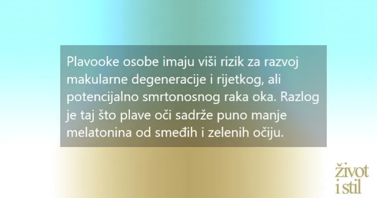 Smeđe, plave ili zelene - evo &scaron;to boja očiju govori o na&scaron;em zdravlju
