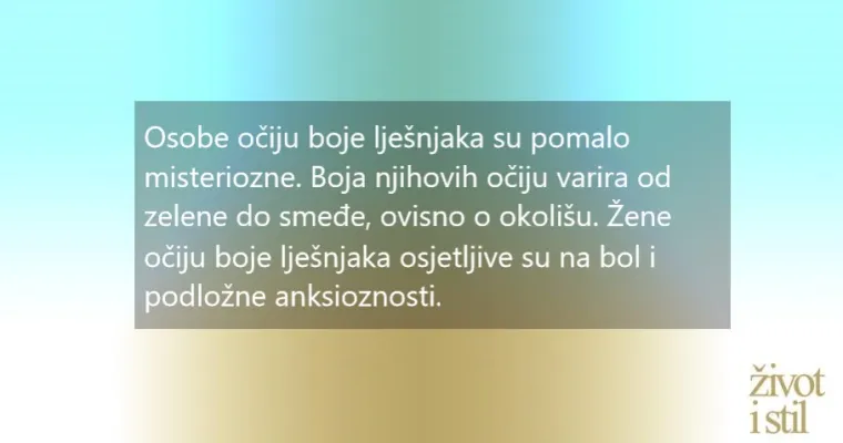 Smeđe, plave ili zelene - evo &scaron;to boja očiju govori o na&scaron;em zdravlju