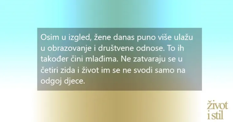 Za&scaron;to danas 30-godi&scaron;njakinje izgledaju puno mlađe nego prije?