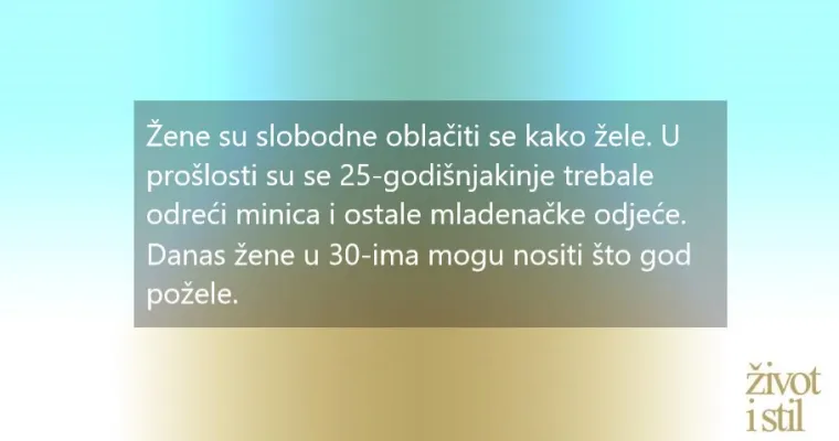 Za&scaron;to danas 30-godi&scaron;njakinje izgledaju puno mlađe nego prije?