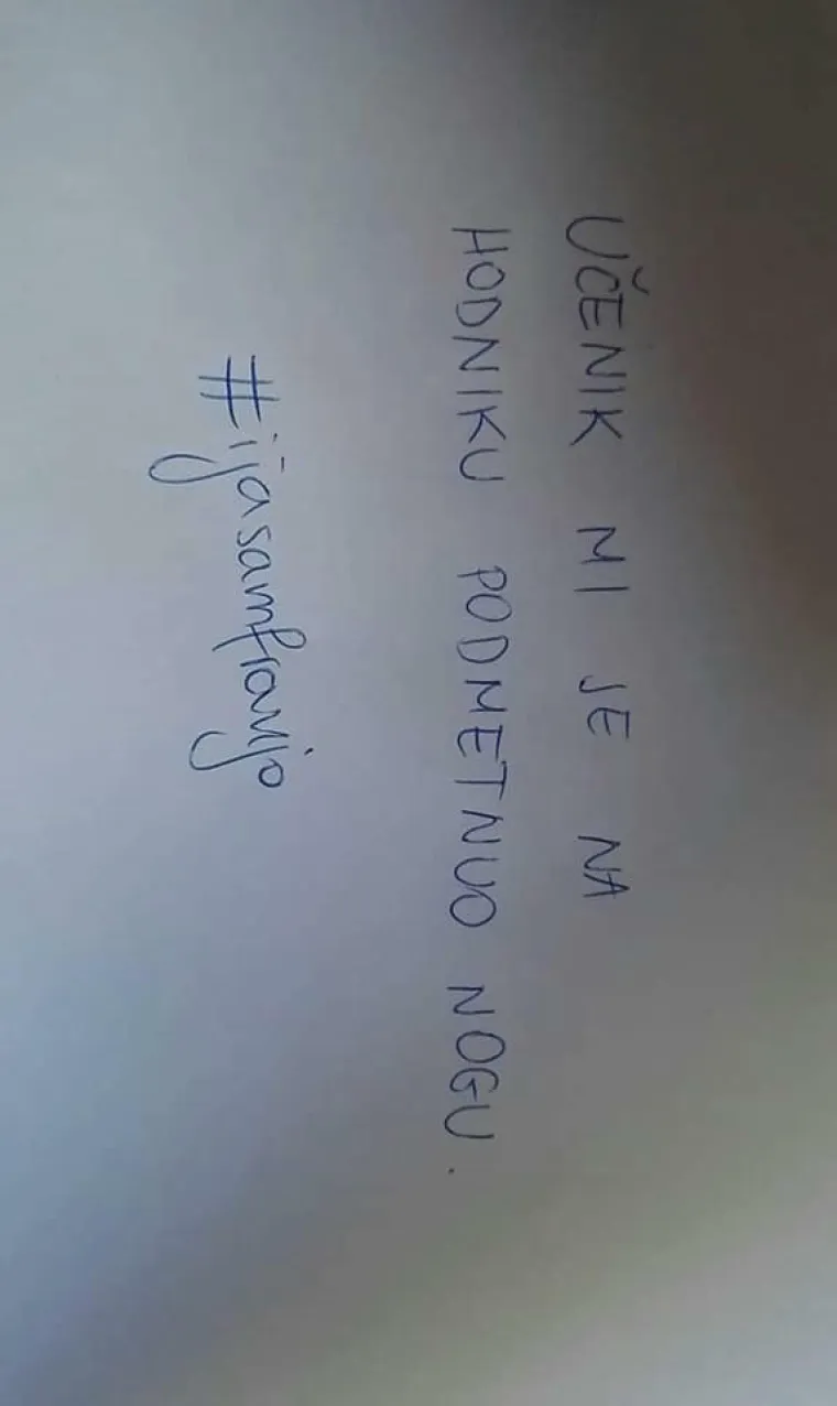 Pokret učitelja #ijasamfranjo: 'Učenik me naguravao i histerično vikao: "Mar&scaron; u p.m., jedi g...'