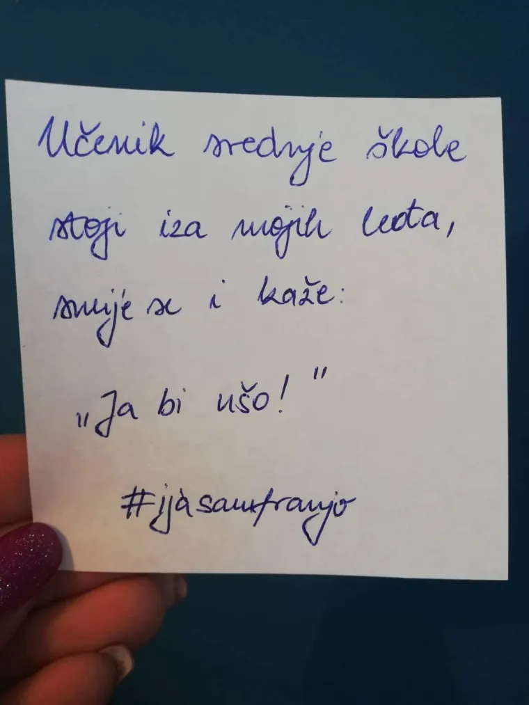 Pokret učitelja #ijasamfranjo: 'Učenik me naguravao i histerično vikao: "Mar&scaron; u p.m., jedi g...'