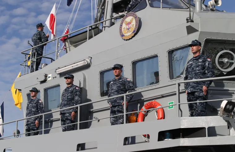 Primopredaja novog obalnog ophodnog broda 'Omiš'