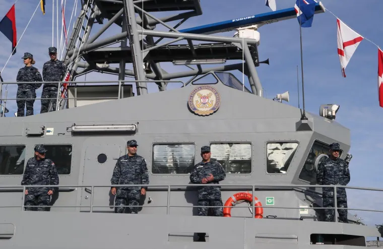 Primopredaja novog obalnog ophodnog broda 'Omiš'
