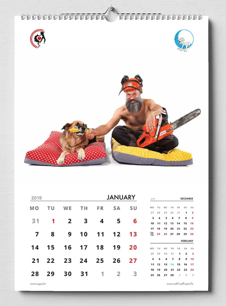 Goli&scaron;avi dečki iz susjedstva u kampanji za napu&scaron;tene pse: 'I žene vole pogledati lijepo mu&scaron;ko tijelo'