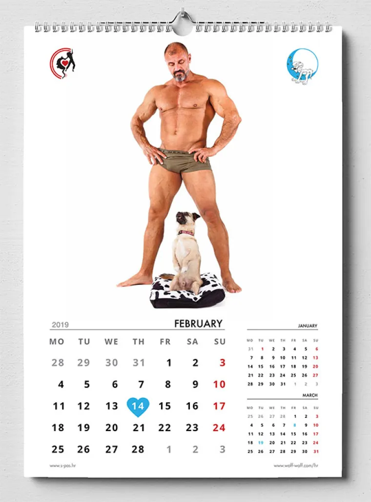 Goli&scaron;avi dečki iz susjedstva u kampanji za napu&scaron;tene pse: 'I žene vole pogledati lijepo mu&scaron;ko tijelo'