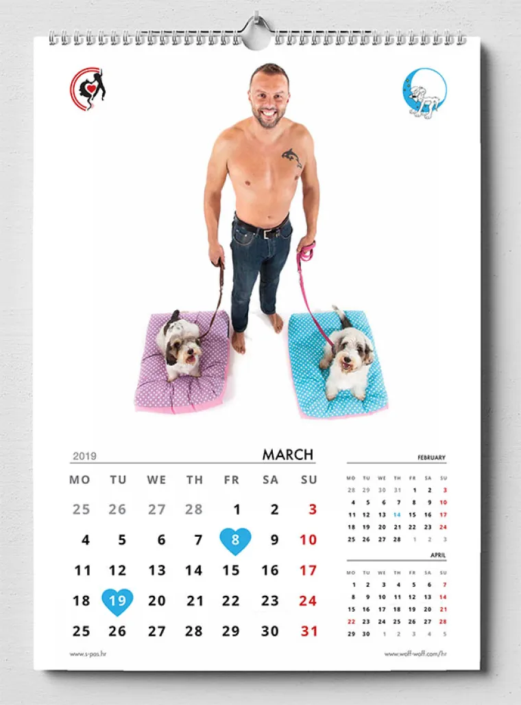 Goli&scaron;avi dečki iz susjedstva u kampanji za napu&scaron;tene pse: 'I žene vole pogledati lijepo mu&scaron;ko tijelo'