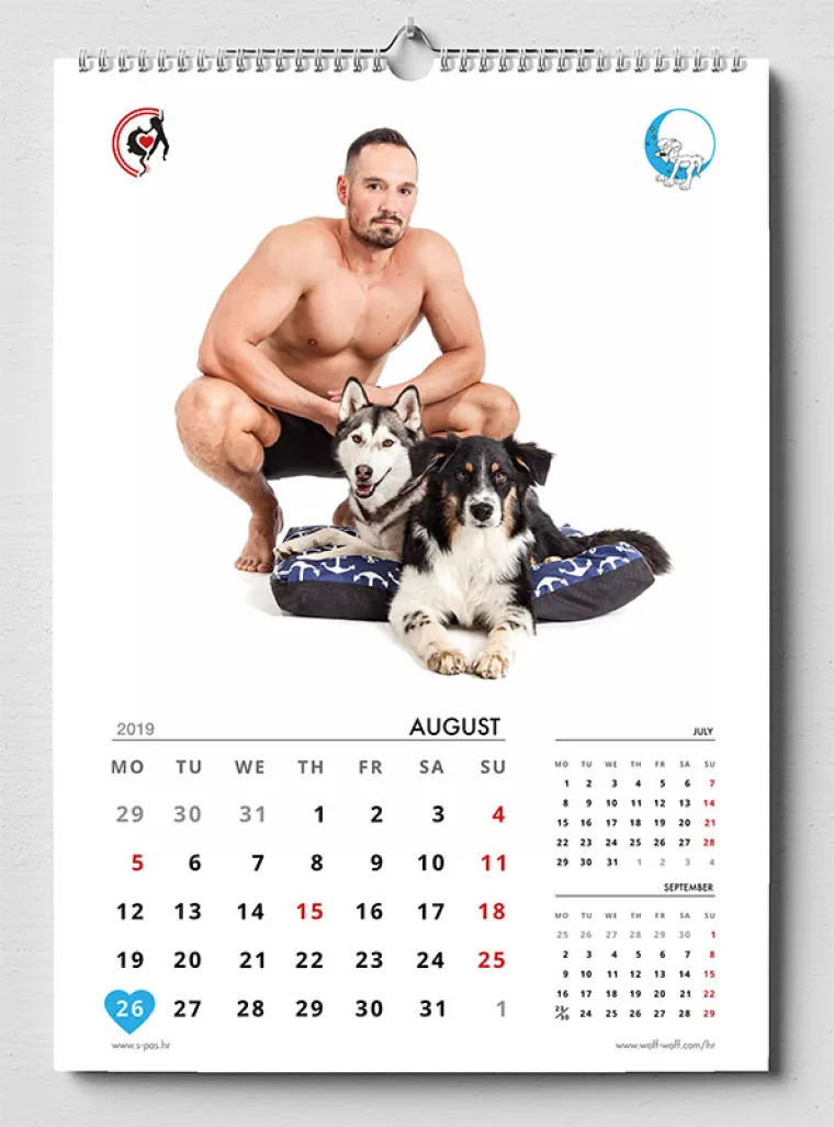 Goli&scaron;avi dečki iz susjedstva u kampanji za napu&scaron;tene pse: 'I žene vole pogledati lijepo mu&scaron;ko tijelo'