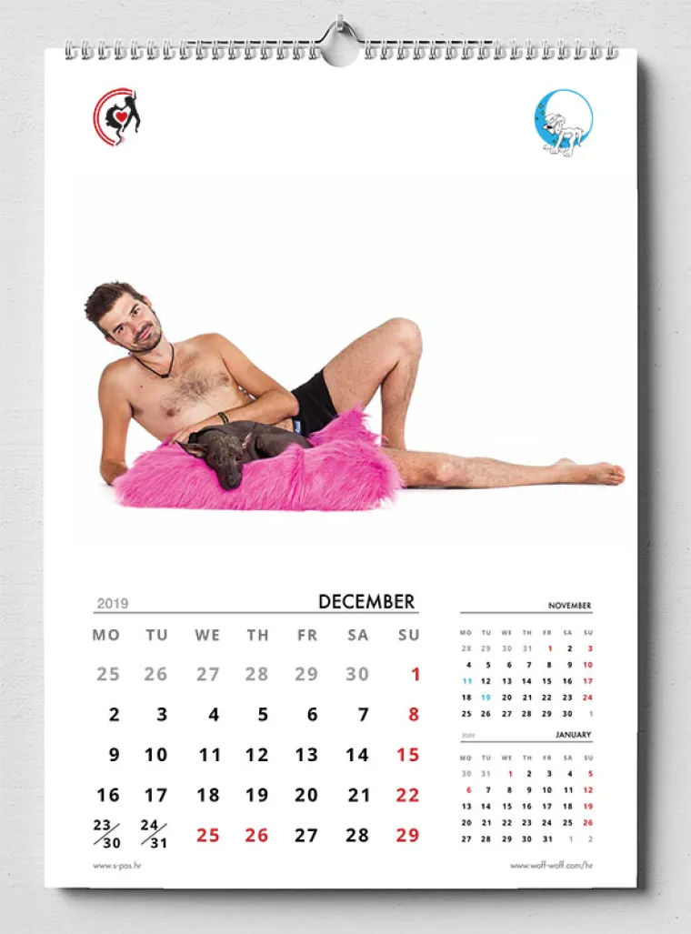 Goli&scaron;avi dečki iz susjedstva u kampanji za napu&scaron;tene pse: 'I žene vole pogledati lijepo mu&scaron;ko tijelo'