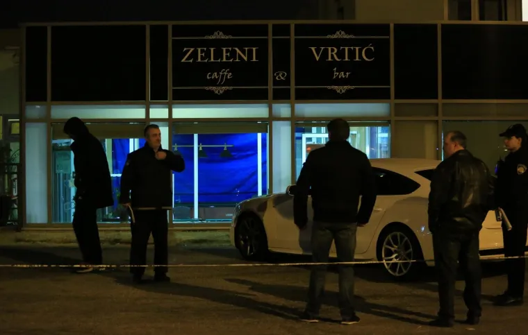 Pucnjava u kafiću Zeleni vrtić u Remetincu
