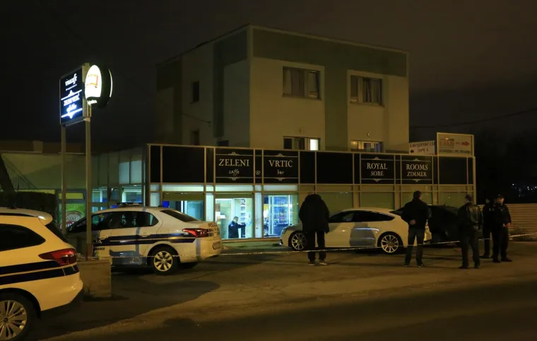 Pucnjava u kafiću Zeleni vrtić u Remetincu