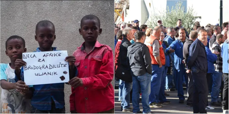 Radnici Uljanika morali su izaći na ulice kako bi se izborili za isplatu plaća. Od početka krize Uljanik grupu napustilo je 600 radnika. No, ta brojka raste iz dana u dan. Ljudi samo žele sigurnost i rad za plaću.