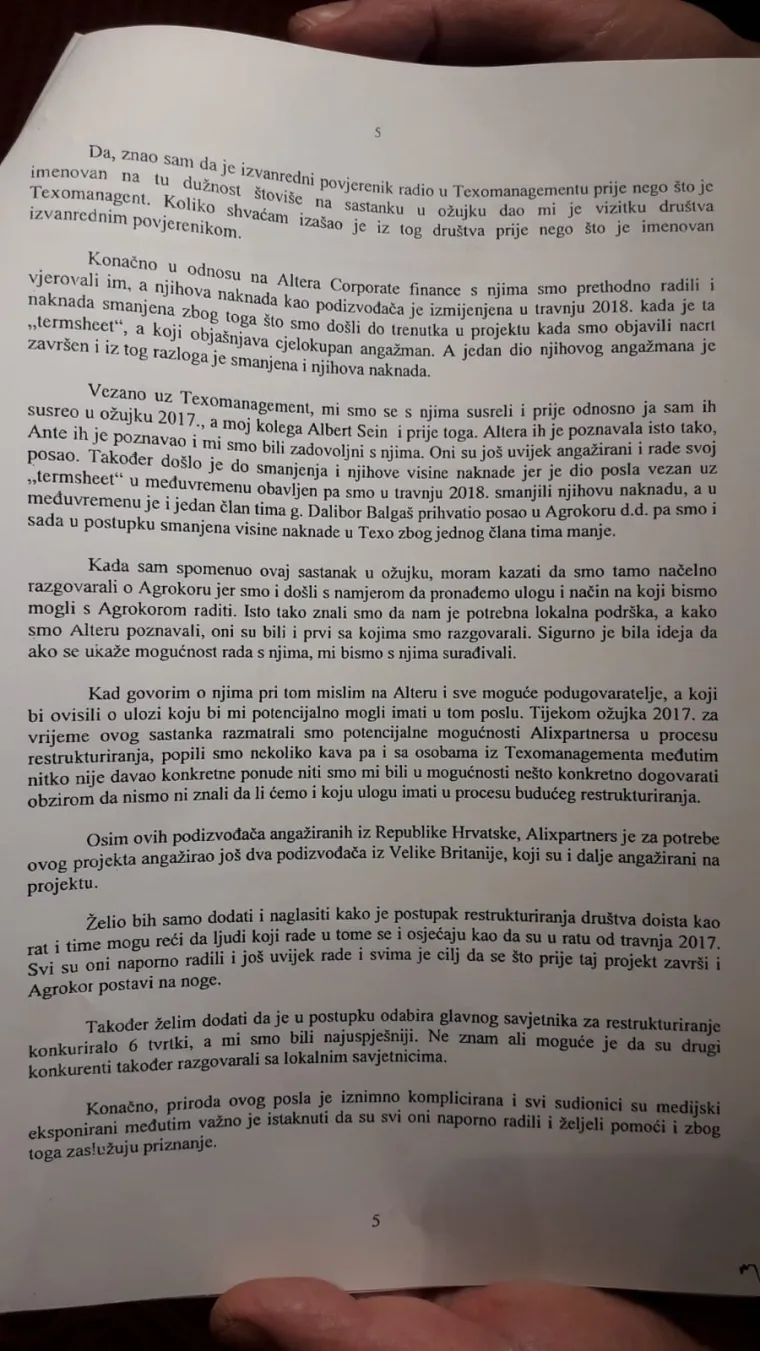 Živi zid: 'Ante Ramljak s AlixPartners namjestio natječaj za Agrokor'