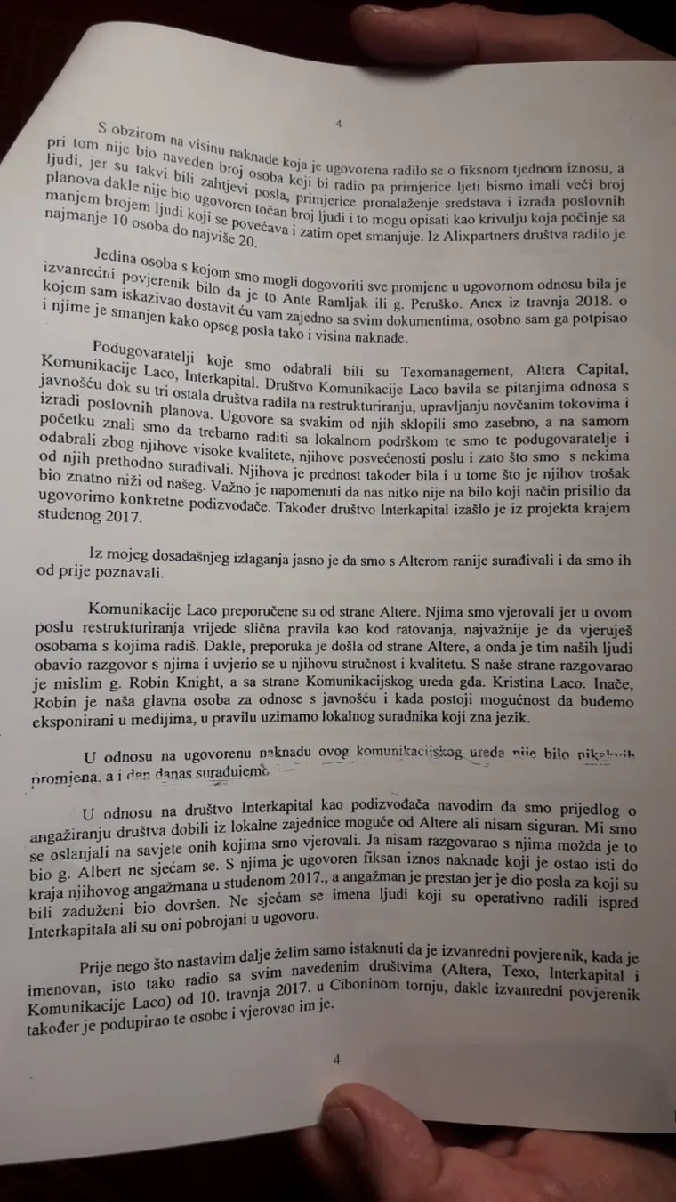 Živi zid: 'Ante Ramljak s AlixPartners namjestio natječaj za Agrokor'