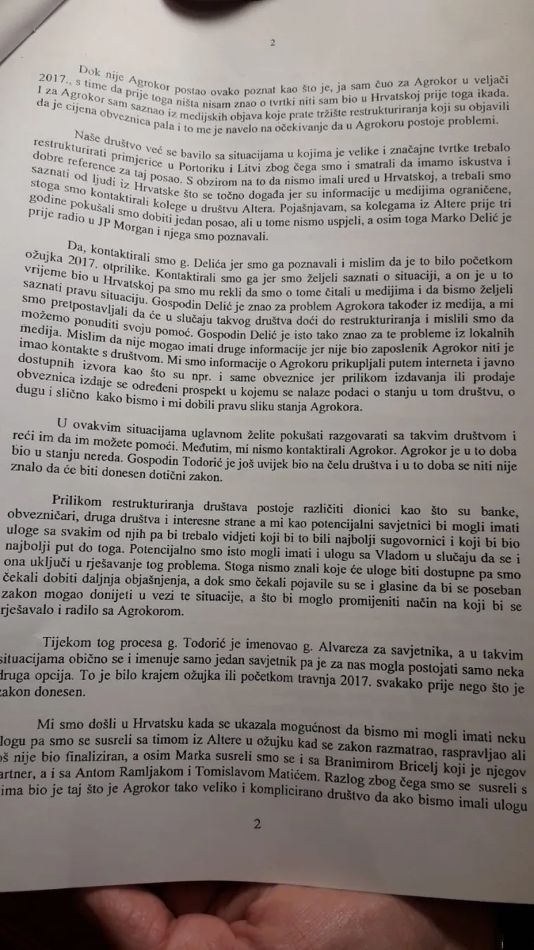 Živi zid: 'Ante Ramljak s AlixPartners namjestio natječaj za Agrokor'