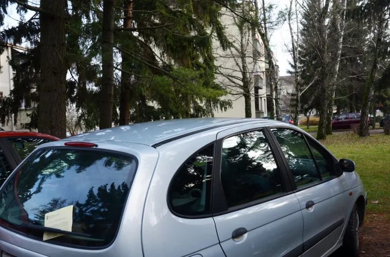 Vozači iz Siska na svojim su vjetrobranskim staklima danas prona&scaron;li blagdansku "čestitku" za nepropisno parkiranje u iznosu od 500 kuna.