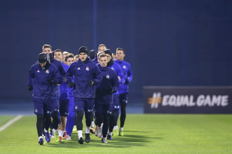 DINAMO SPREMAN ZA POSLJEDNJI IZAZOV U SKUPINI EL: Modri trenirali pred utakmicu s Anderlechtom