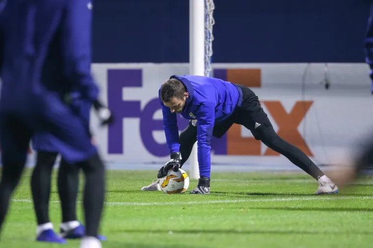 DINAMO SPREMAN ZA POSLJEDNJI IZAZOV U SKUPINI EL: Modri trenirali pred utakmicu s Anderlechtom