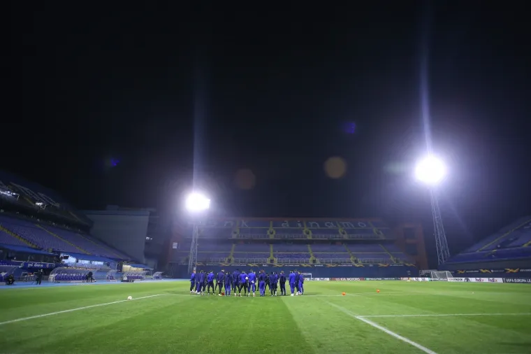 DINAMO SPREMAN ZA POSLJEDNJI IZAZOV U SKUPINI EL: Modri trenirali pred utakmicu s Anderlechtom