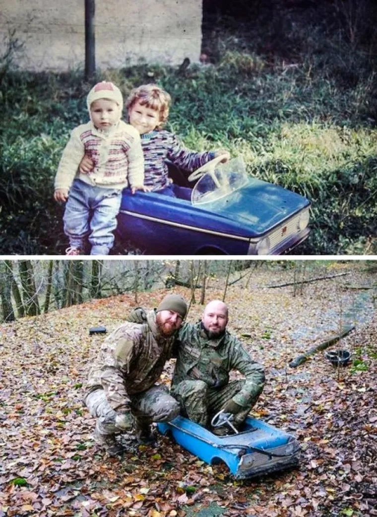ODLUČILI SU REKREIRATI STARE OBITELJSKE FOTOGRAFIJE I ODUŠEVILI INTERNET: Možda i vi dobijete ideju za najbolji božićni poklon