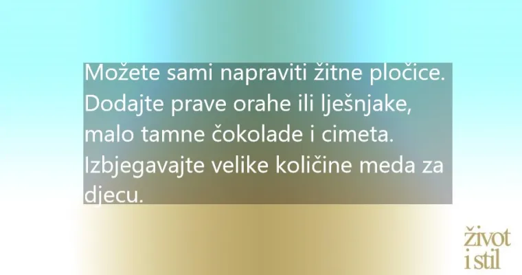 Donosimo namirnice koje nutricionisti ne daju svojoj djeci: ova hrana može uzokovati velike probleme