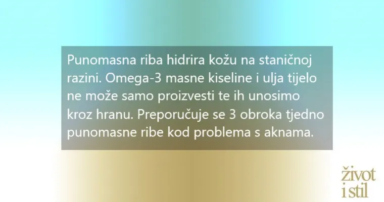 Sedam super namirnica za blistavu i zdravu kožu