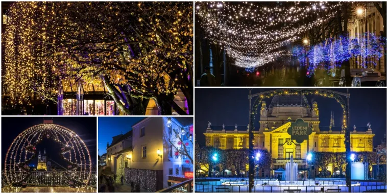 Romantična bajka u srcu Zagreba: Fenjeri i &Scaron;uma Striborova oživjeli božićnu čaroliju