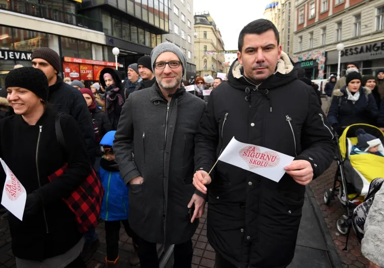 PROSVJED NASTAVNIKA U ZAGREBU: 'Za sigurne &scaron;kole'